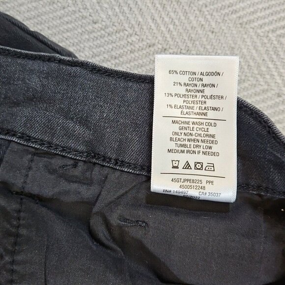 Joe's Jeans Men's 34W 32L Black Straight Leg Quiet Luxury Stretch Workwear - Picture 12 of 12